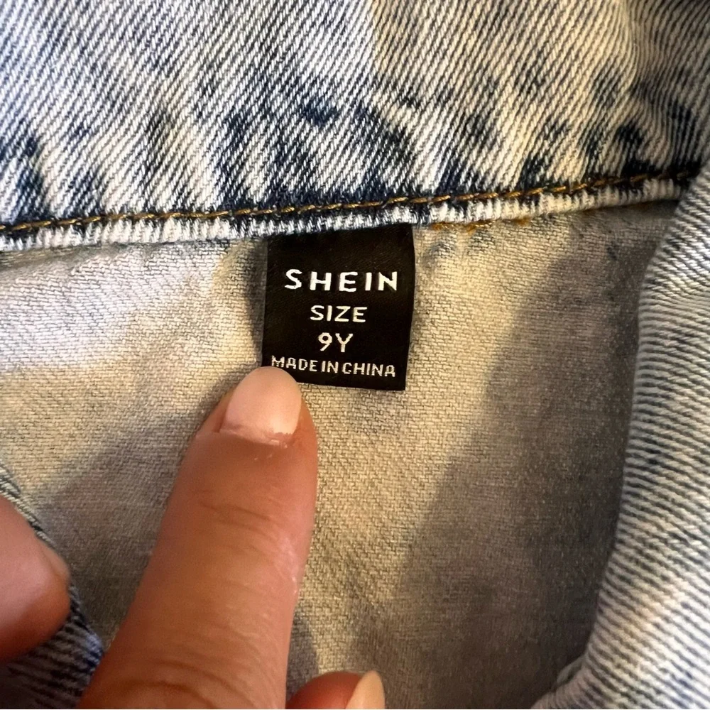 SHEIN Stylish Kids Denim Jacket